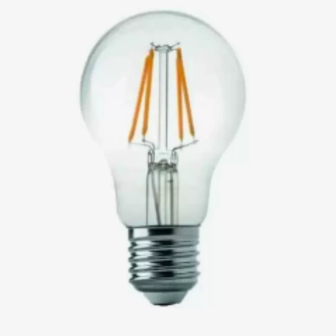 Ampolleta Vintage Led E27 A60 7w watt Luz Blanca Cálida 3000K